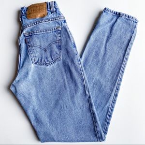 Vintage Levi’s 550 High Rise Denim Jeans